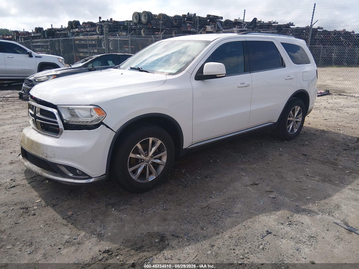 2015 DODGE DURANGO LIMITED — снимка 2