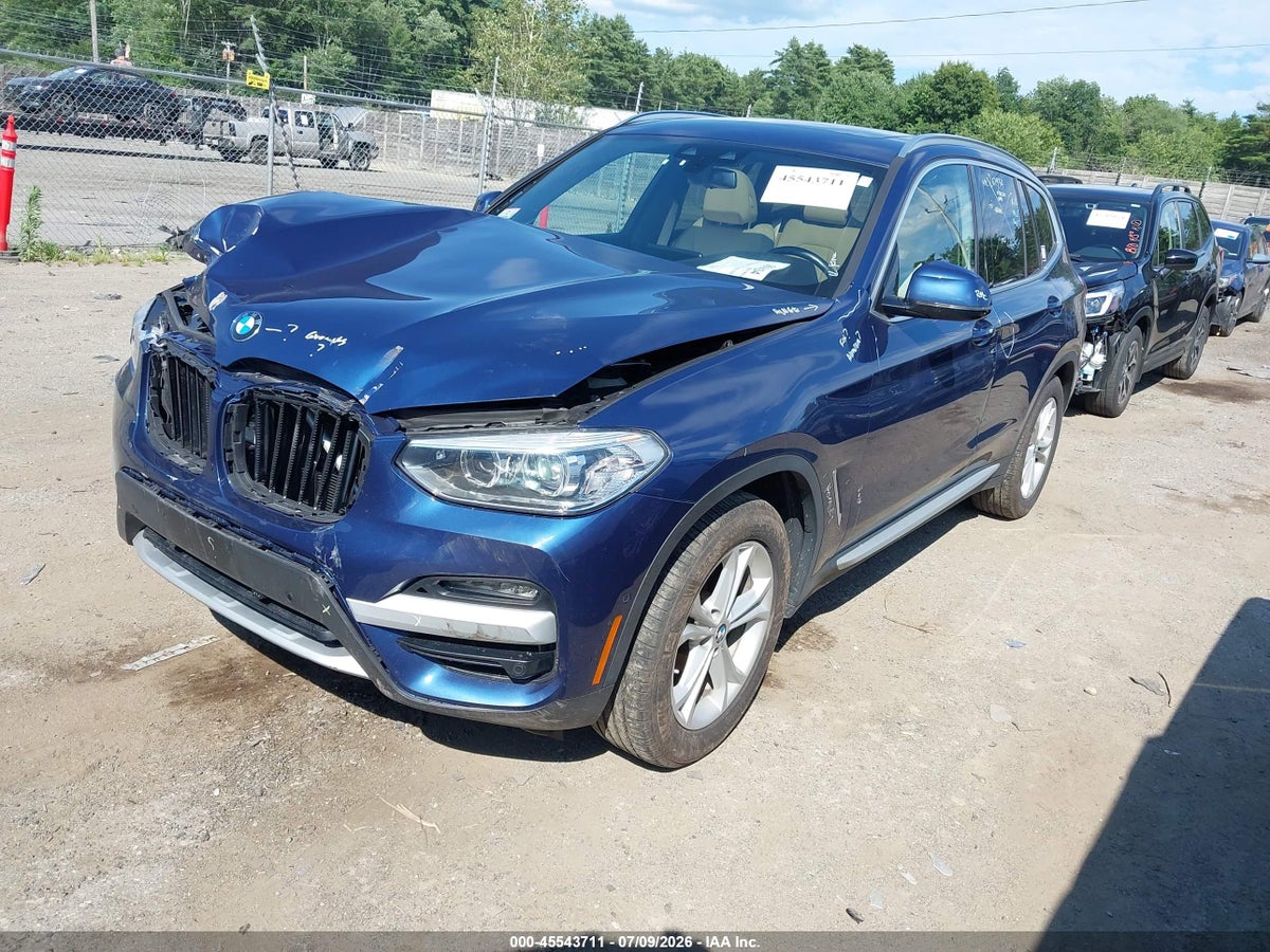2020 BMW X3 XDRIVE30I — снимка 2