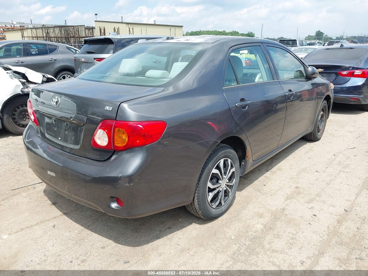 2010 TOYOTA COROLLA LE — снимка 4