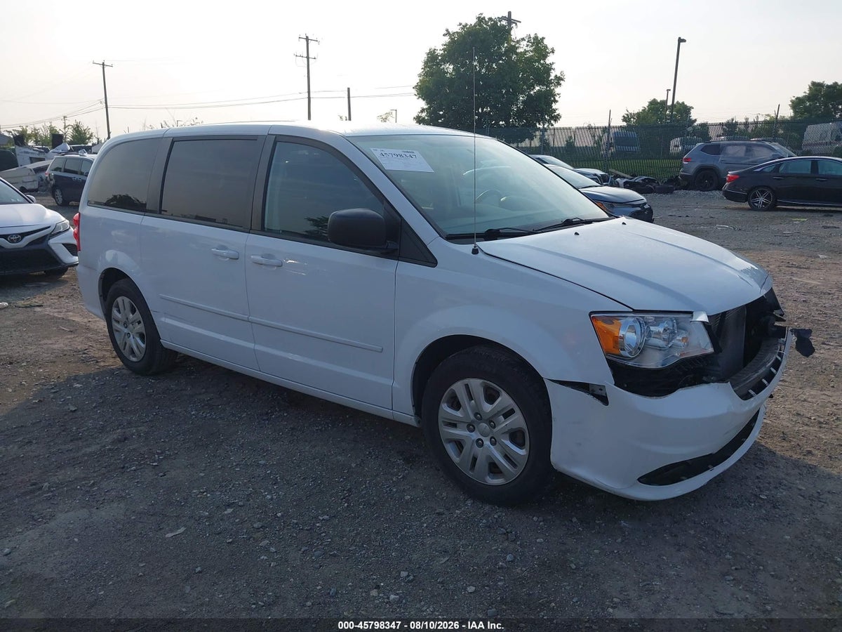 2017 DODGE GRAND CARAVAN SE