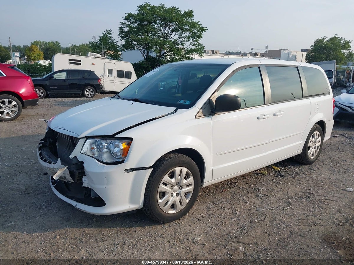 2017 DODGE GRAND CARAVAN SE — снимка 2