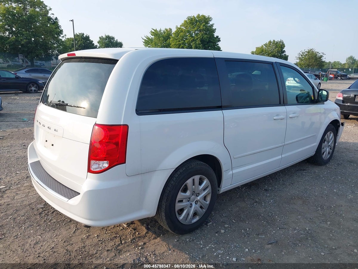 2017 DODGE GRAND CARAVAN SE — снимка 4