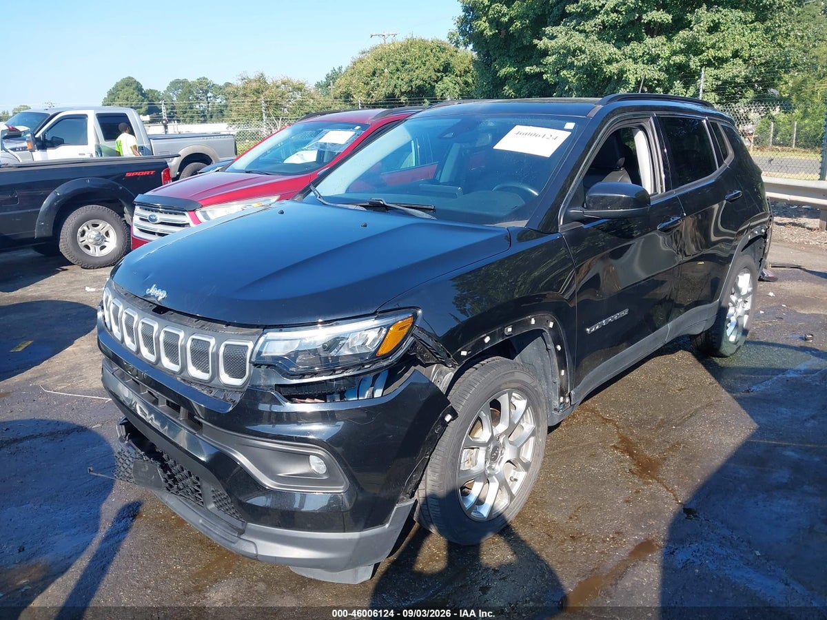2022 JEEP COMPASS LATITUDE LUX 4X4 — снимка 2