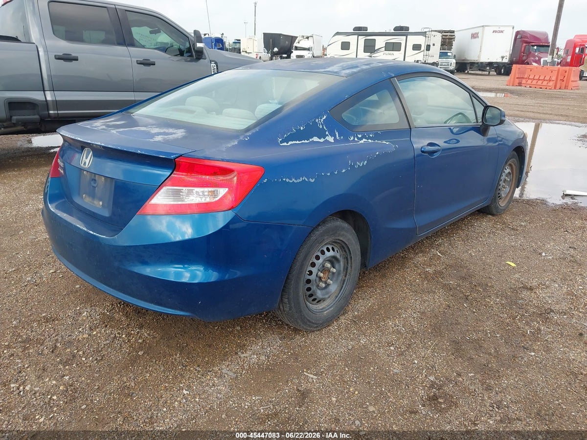 2012 HONDA CIVIC LX — снимка 4