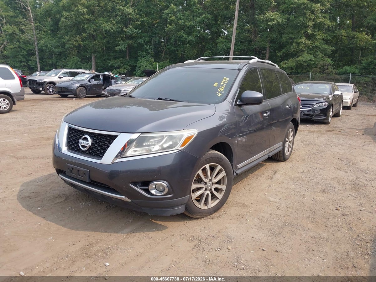 2014 NISSAN PATHFINDER SL — снимка 2
