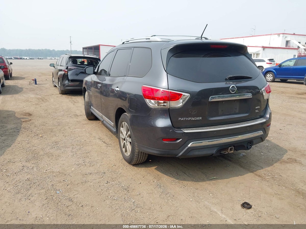 2014 NISSAN PATHFINDER SL — снимка 3