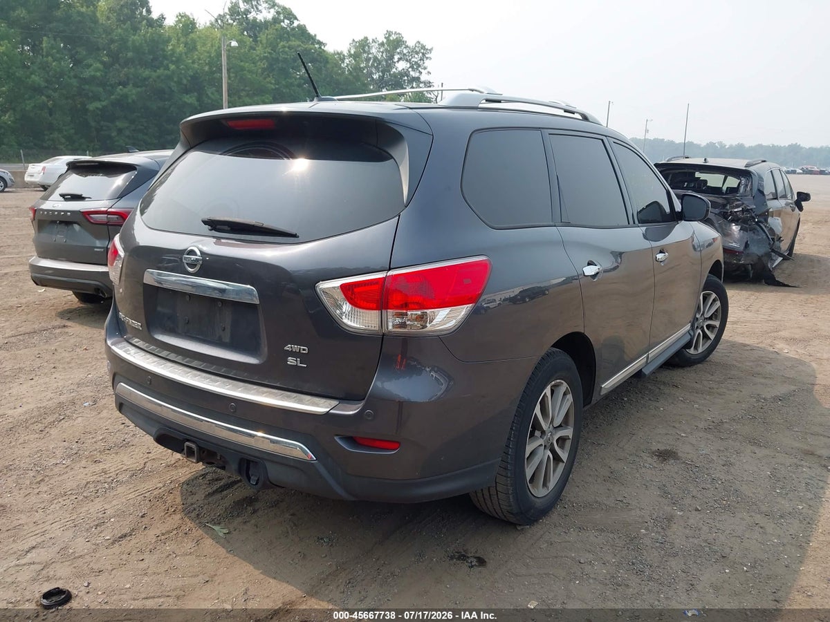 2014 NISSAN PATHFINDER SL — снимка 4