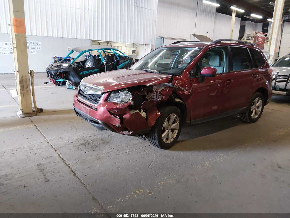 2016 SUBARU FORESTER 2.5I PREMIUM — снимка 2