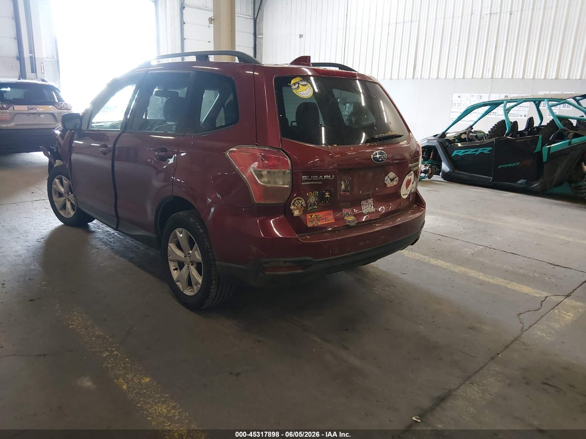 2016 SUBARU FORESTER 2.5I PREMIUM — снимка 3
