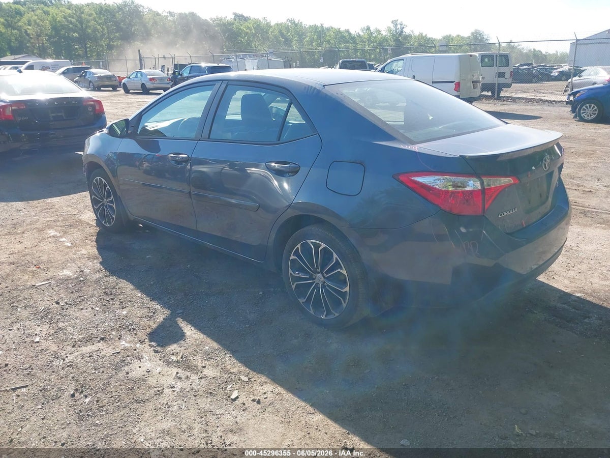2014 TOYOTA COROLLA S PLUS — снимка 3
