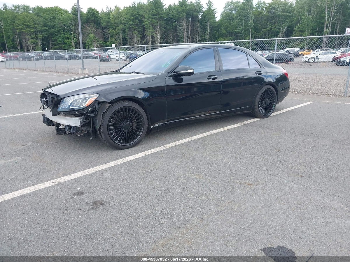 2019 MERCEDES-BENZ S 560 4MATIC — снимка 2