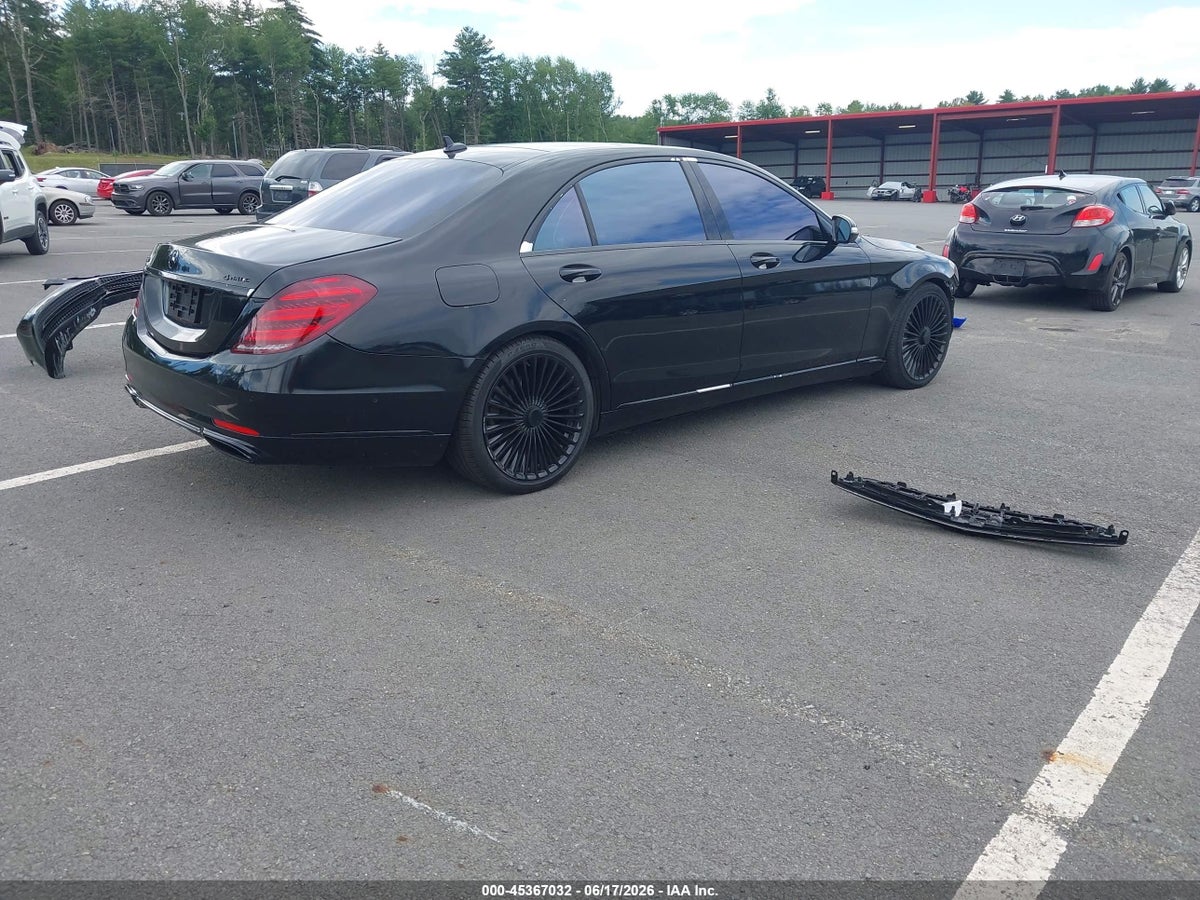 2019 MERCEDES-BENZ S 560 4MATIC — снимка 4