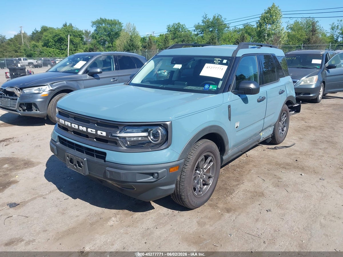 2021 FORD BRONCO SPORT BIG BEND — снимка 2