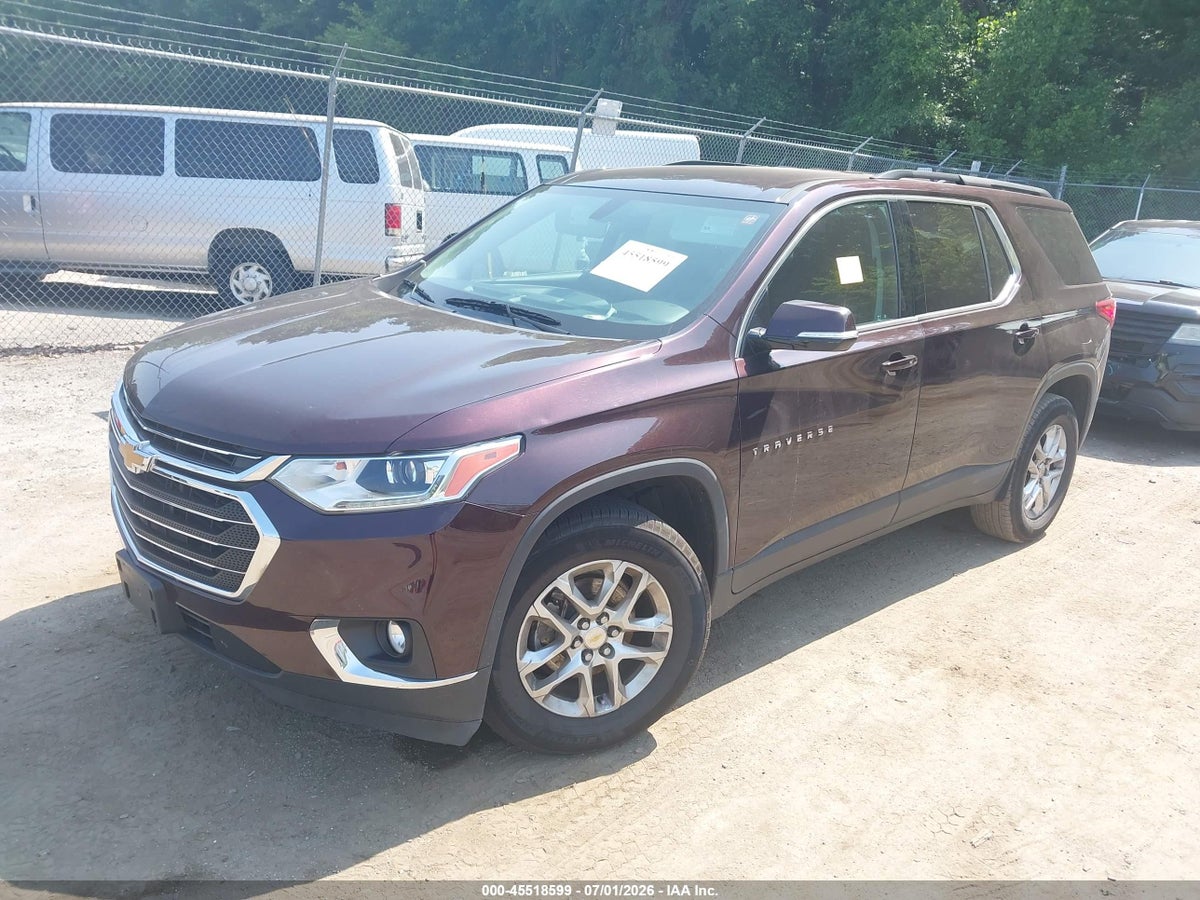 2019 CHEVROLET TRAVERSE 1LT — снимка 2