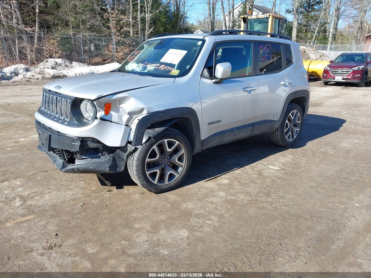 2018 JEEP RENEGADE LATITUDE 4X4 — снимка 2