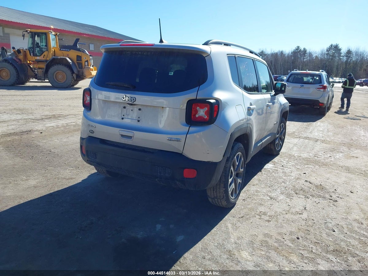 2018 JEEP RENEGADE LATITUDE 4X4 — снимка 4