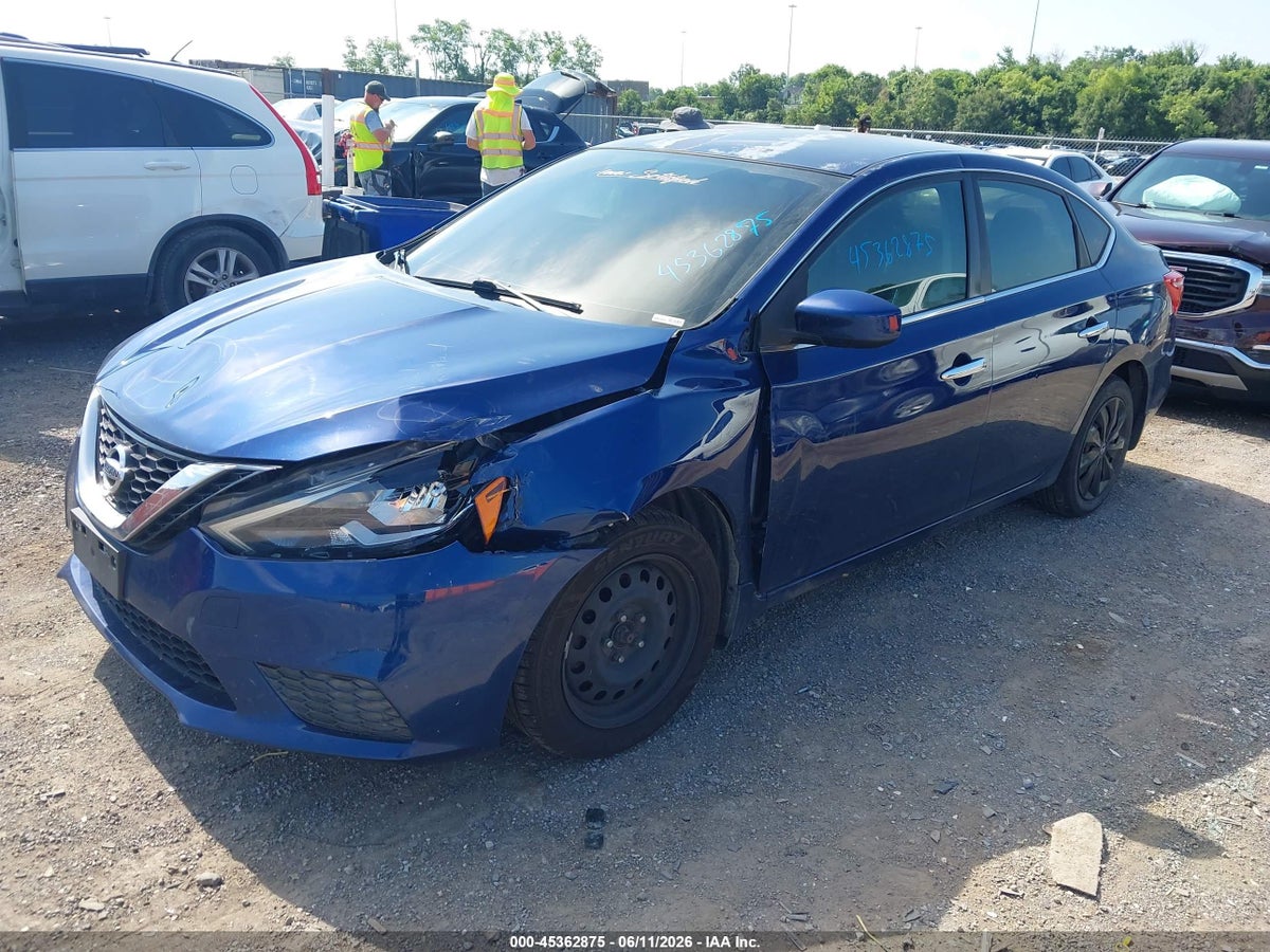 2016 NISSAN SENTRA S — снимка 2