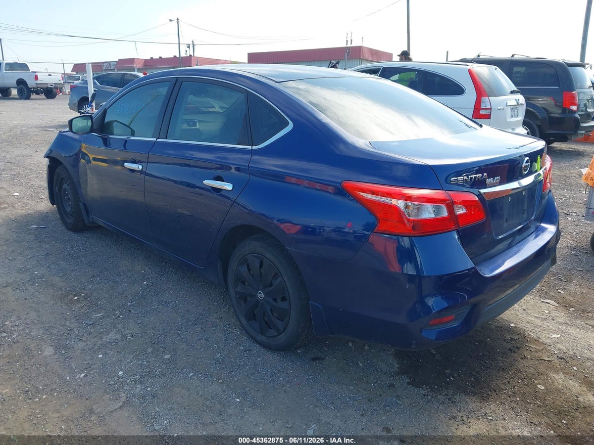 2016 NISSAN SENTRA S — снимка 3