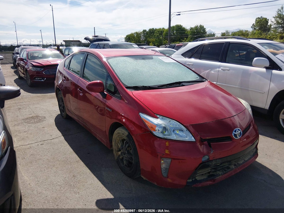 2014 TOYOTA PRIUS THREE