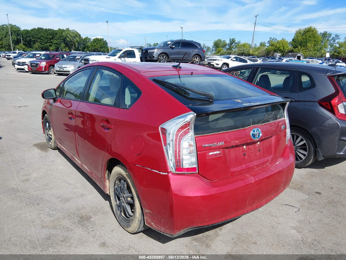 2014 TOYOTA PRIUS THREE — снимка 3