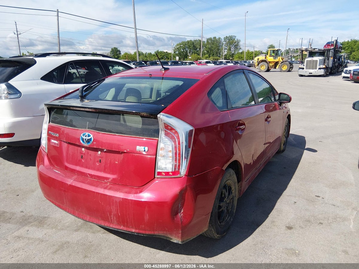 2014 TOYOTA PRIUS THREE — снимка 4