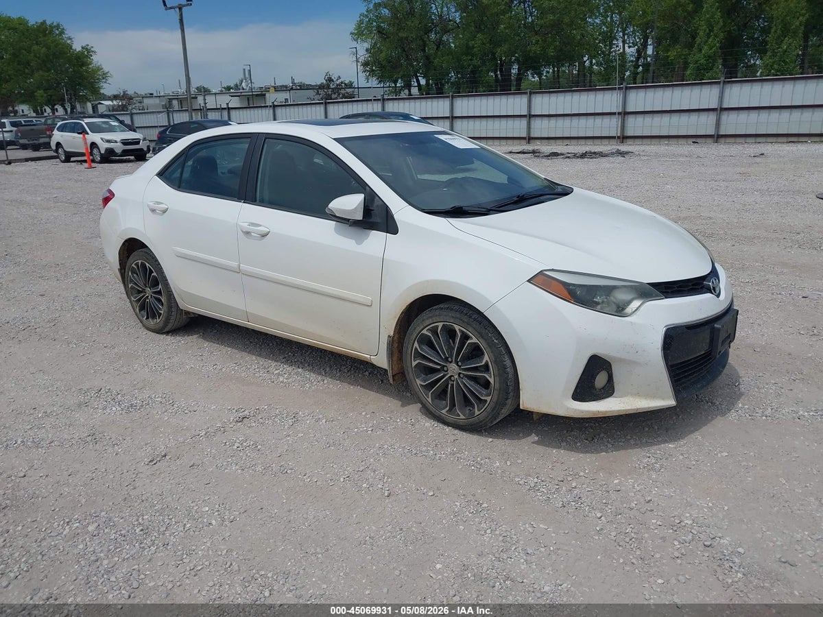 2015 TOYOTA COROLLA S PLUS