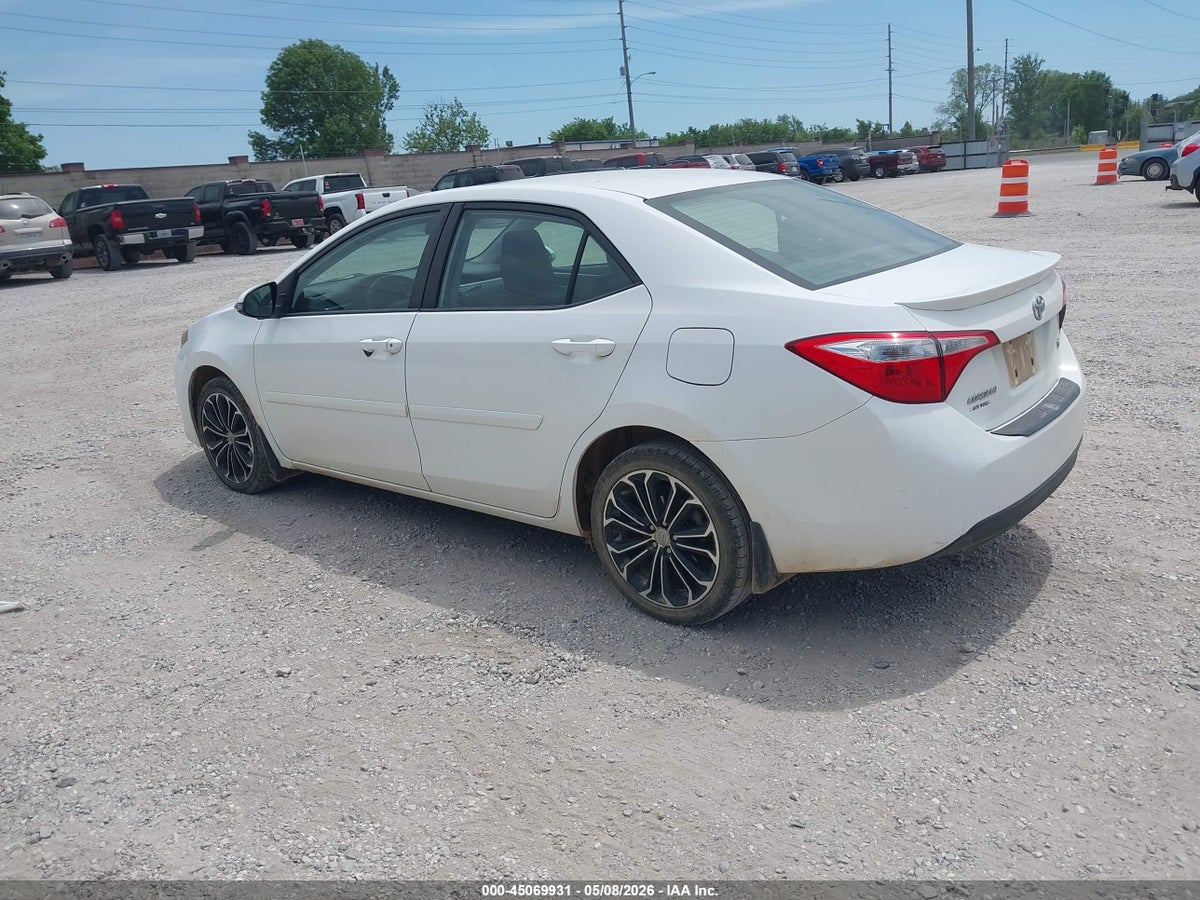 2015 TOYOTA COROLLA S PLUS — снимка 3