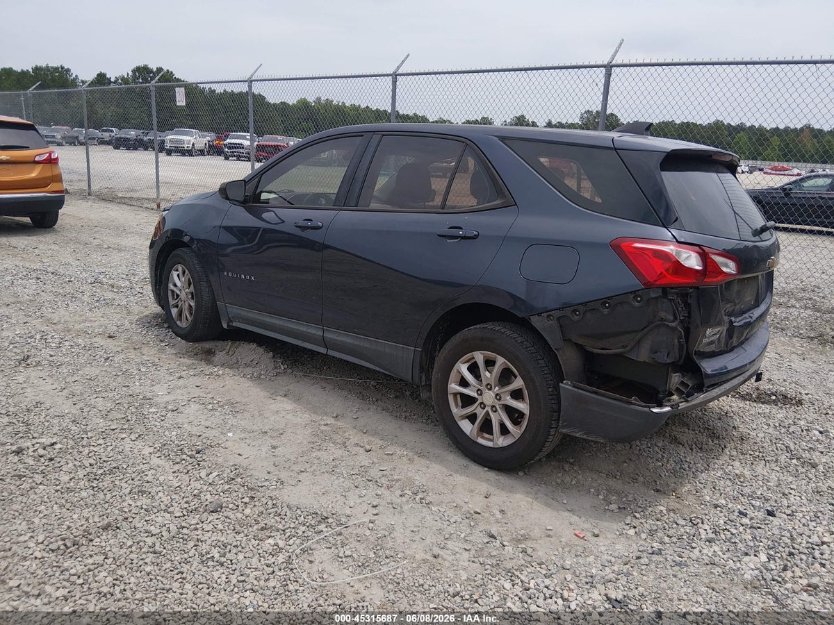 2018 CHEVROLET EQUINOX LS — снимка 3