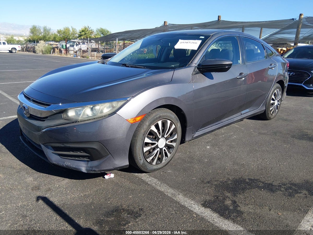2016 HONDA CIVIC LX — снимка 2