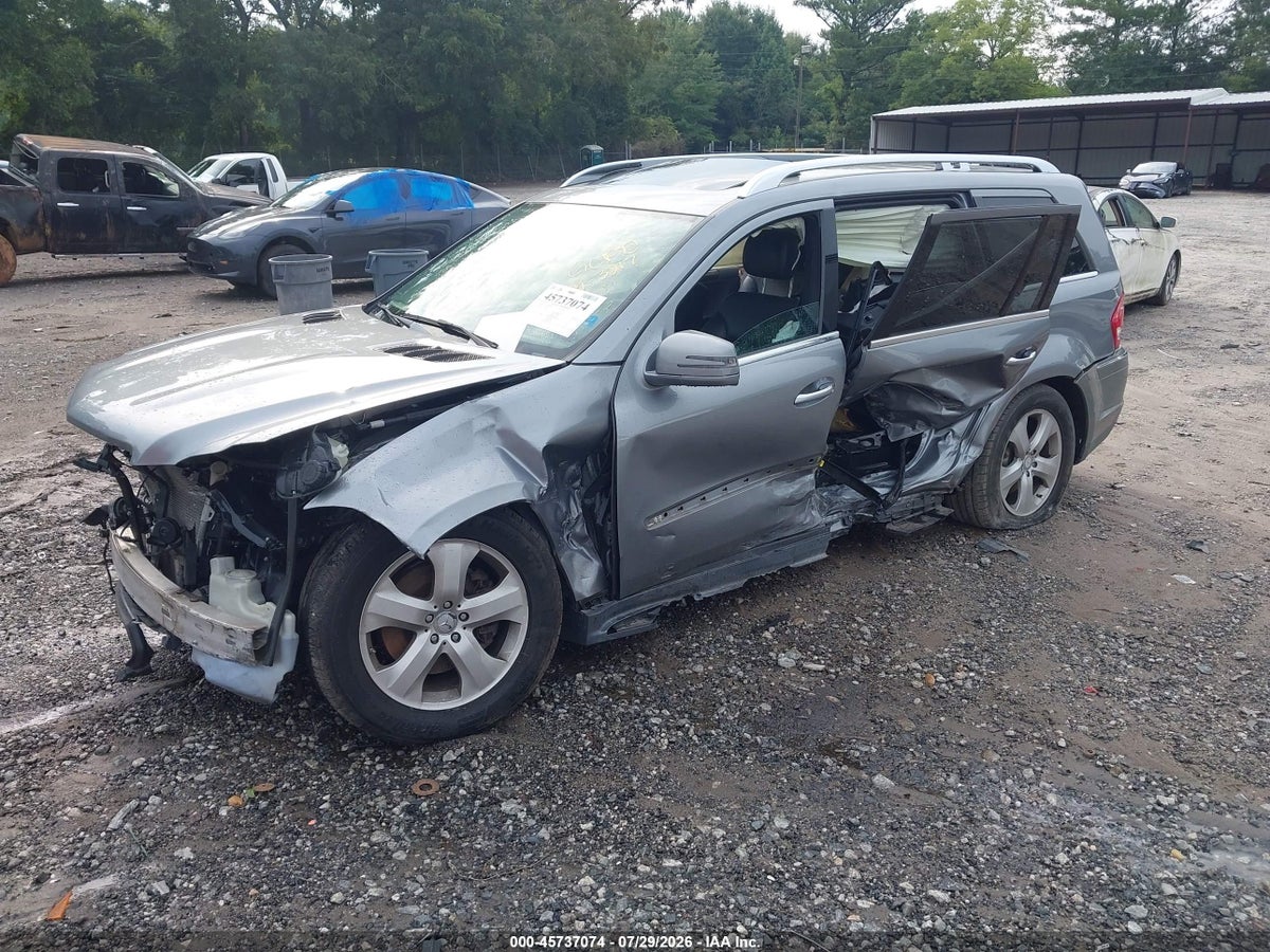 2012 MERCEDES-BENZ GL 450 4MATIC — снимка 2