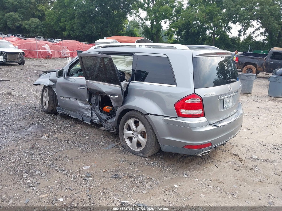 2012 MERCEDES-BENZ GL 450 4MATIC — снимка 3