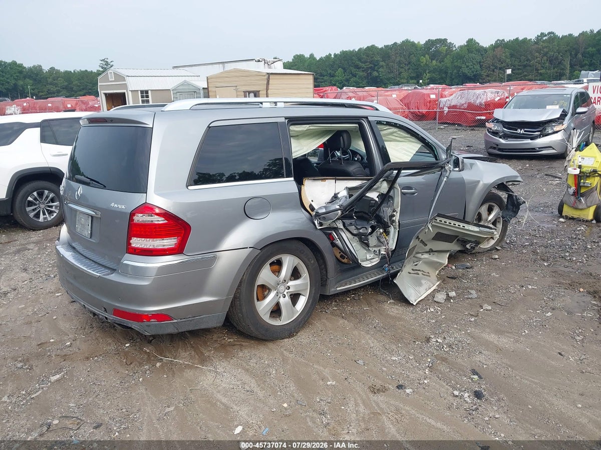 2012 MERCEDES-BENZ GL 450 4MATIC — снимка 4