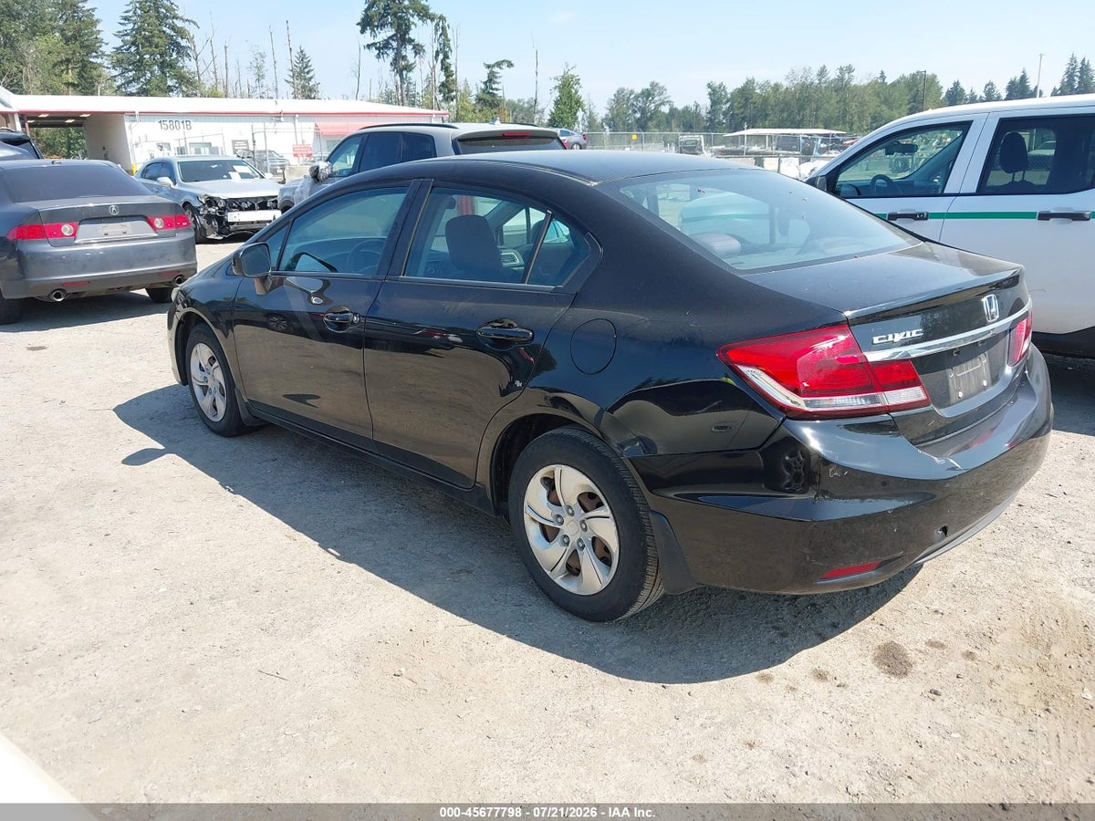2014 HONDA CIVIC LX — снимка 3