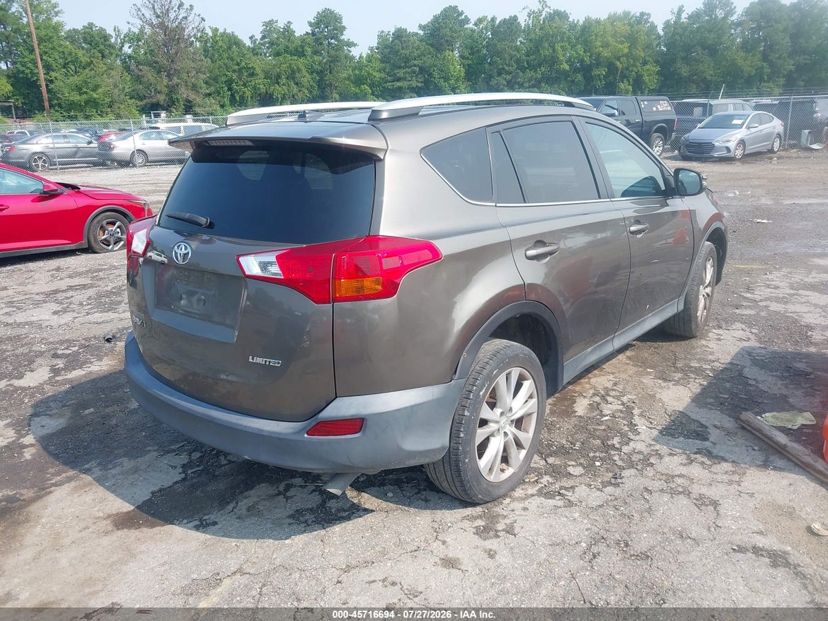 2015 TOYOTA RAV4 LIMITED — снимка 4