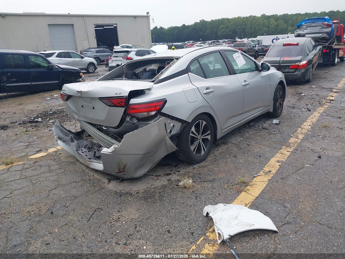 2021 NISSAN SENTRA SV XTRONIC CVT — снимка 4