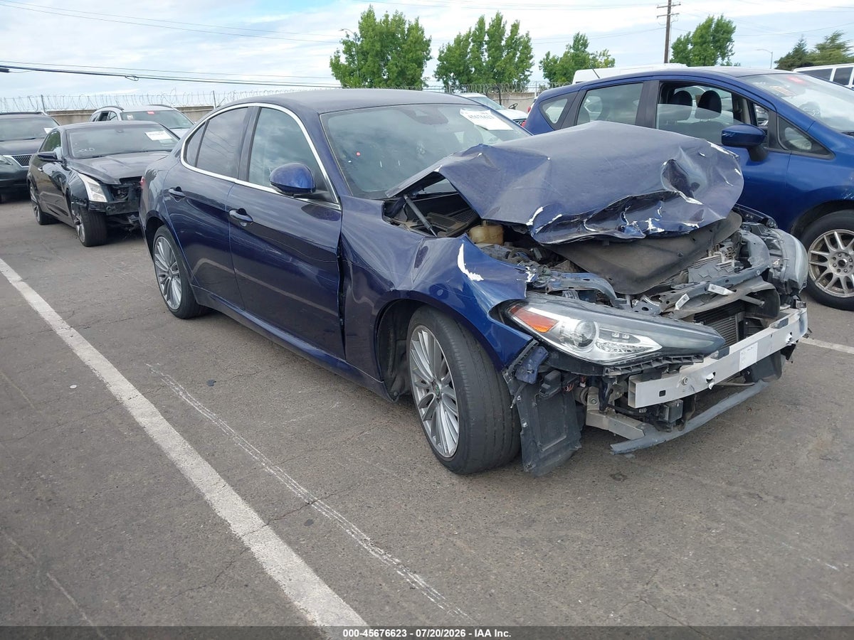2018 ALFA ROMEO GIULIA TI LUSSO RWD