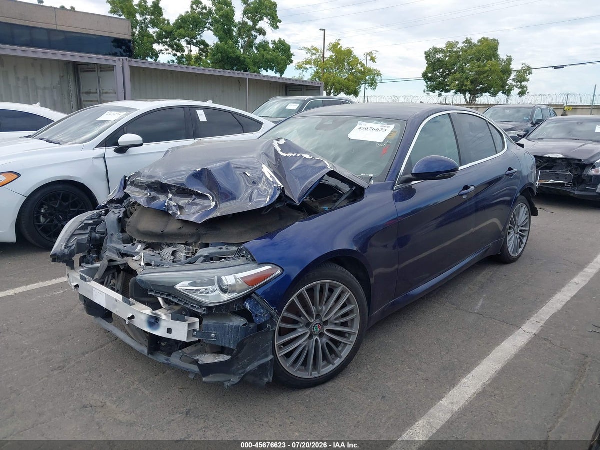 2018 ALFA ROMEO GIULIA TI LUSSO RWD — снимка 2