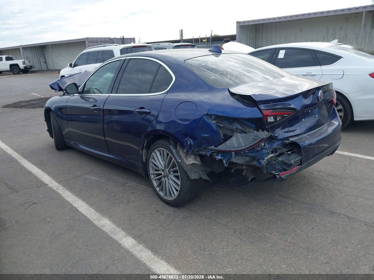 2018 ALFA ROMEO GIULIA TI LUSSO RWD — снимка 3
