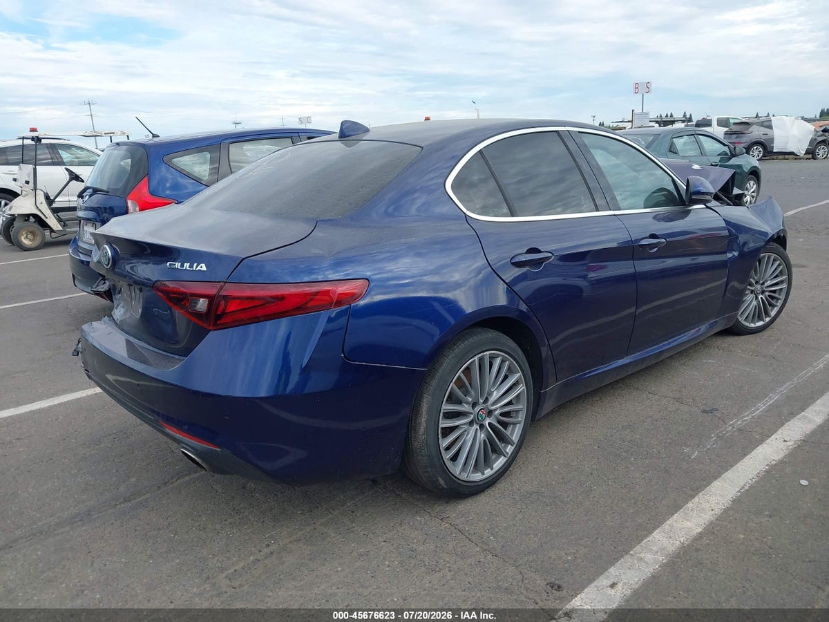 2018 ALFA ROMEO GIULIA TI LUSSO RWD — снимка 4