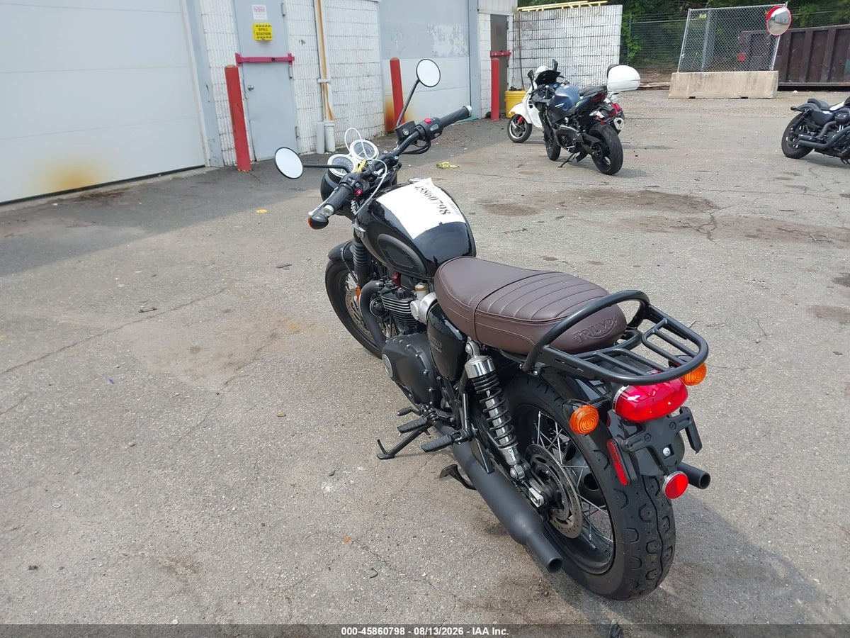 2017 TRIUMPH MOTORCYCLE BONNEVILLE T120/BLACK — снимка 3