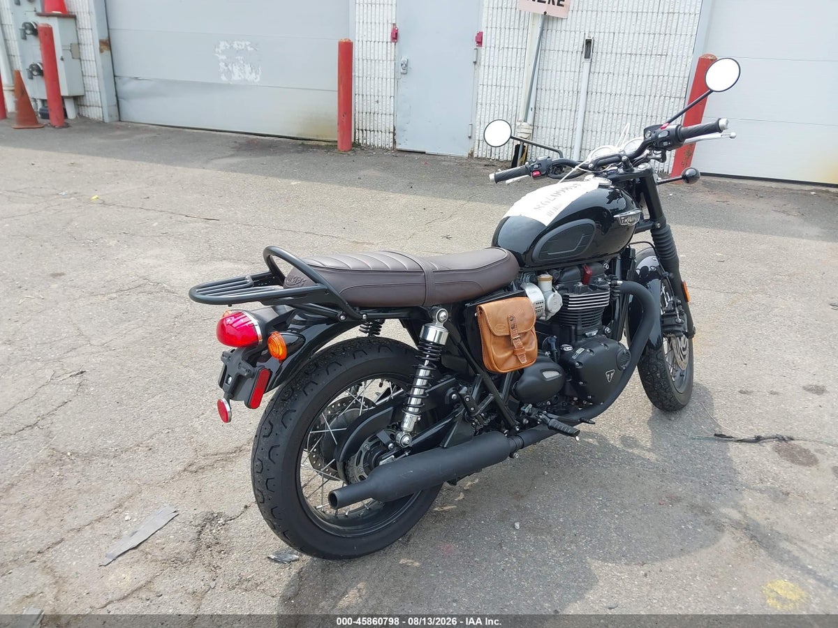 2017 TRIUMPH MOTORCYCLE BONNEVILLE T120/BLACK — снимка 4