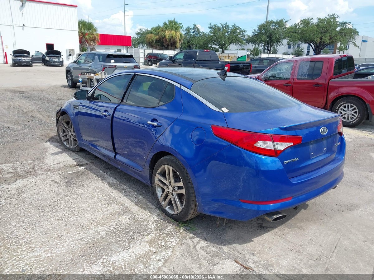 2012 KIA OPTIMA SX — снимка 3