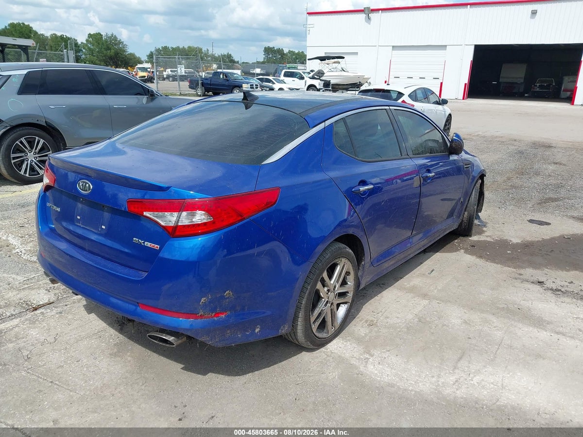 2012 KIA OPTIMA SX — снимка 4