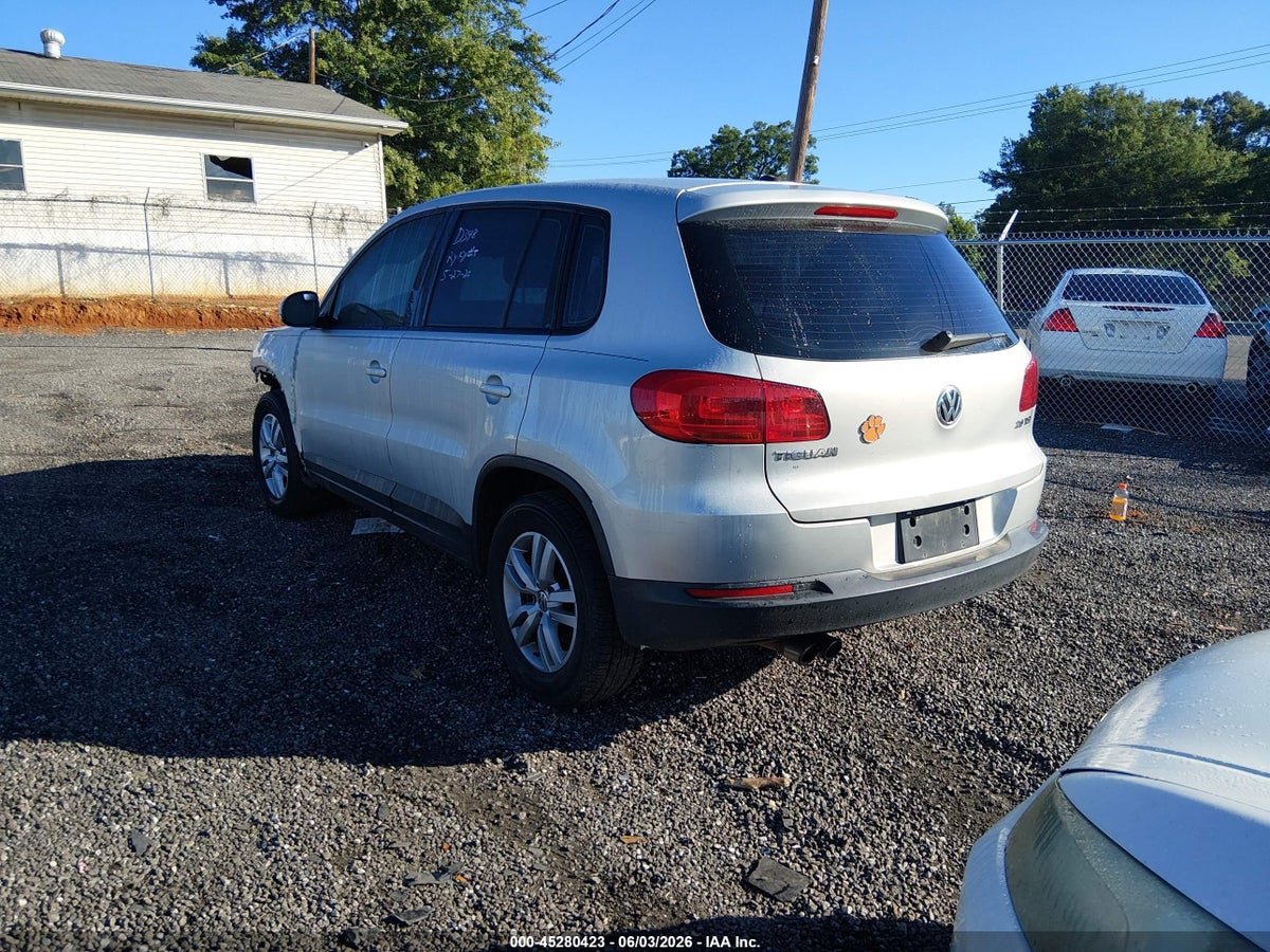 2013 VOLKSWAGEN TIGUAN S — снимка 3
