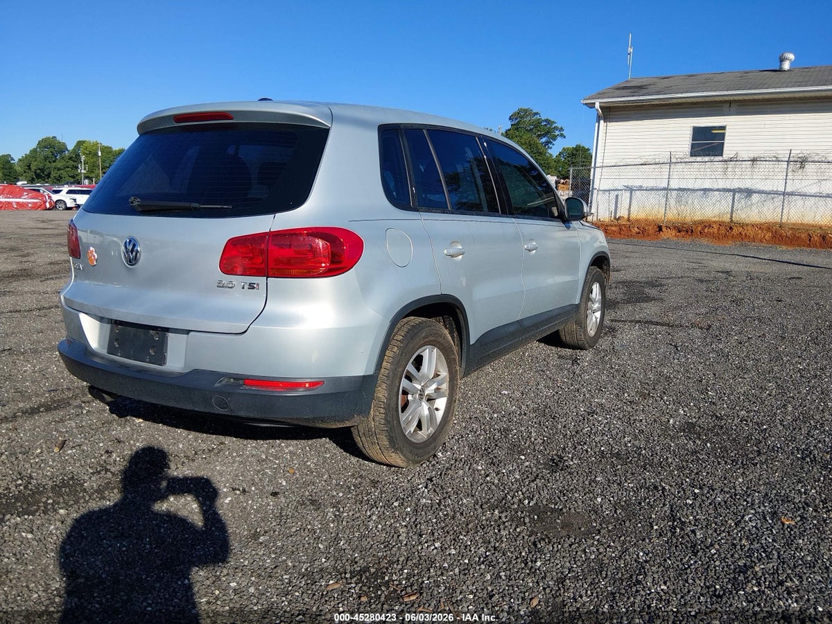 2013 VOLKSWAGEN TIGUAN S — снимка 4