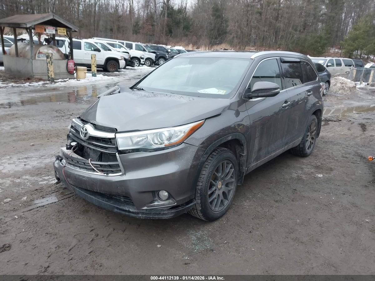 2014 TOYOTA HIGHLANDER LIMITED V6 — снимка 2