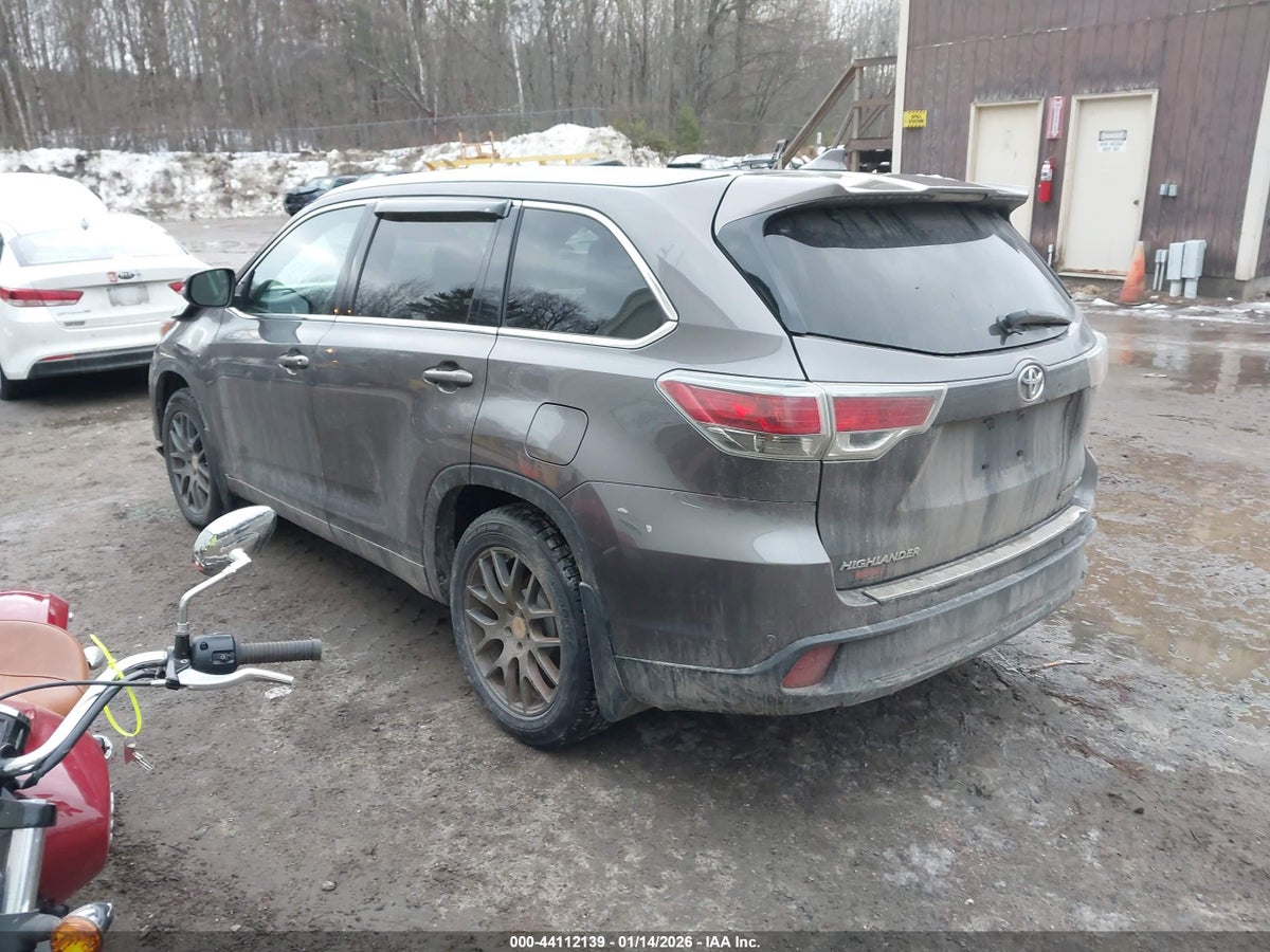 2014 TOYOTA HIGHLANDER LIMITED V6 — снимка 3