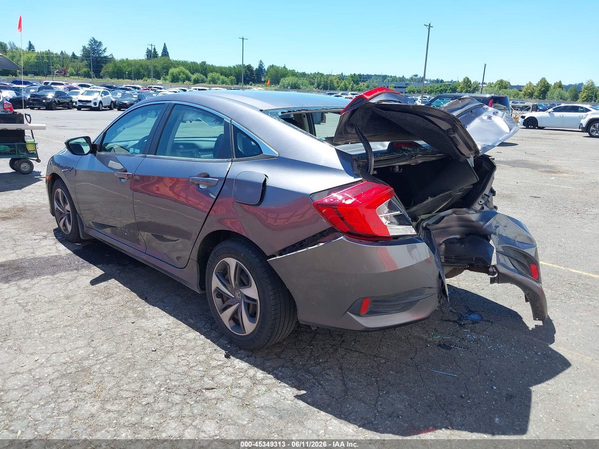 2020 HONDA CIVIC LX — снимка 3