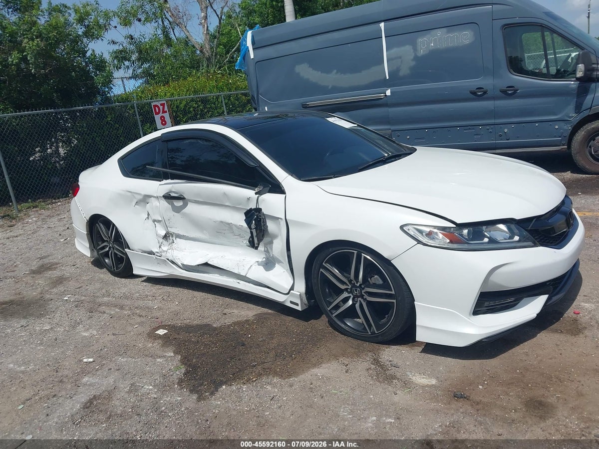 2017 HONDA ACCORD EX-L V6