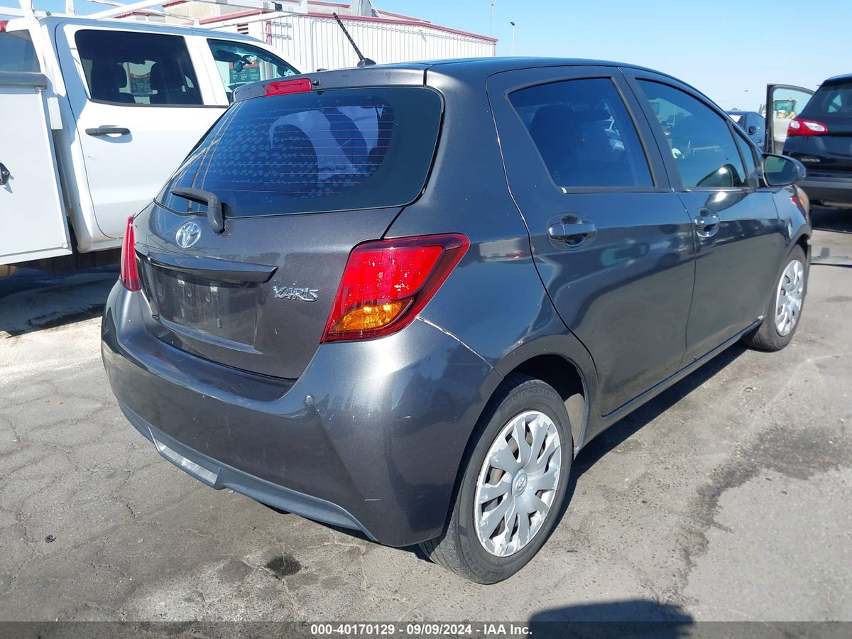 2015 TOYOTA YARIS L — снимка 4